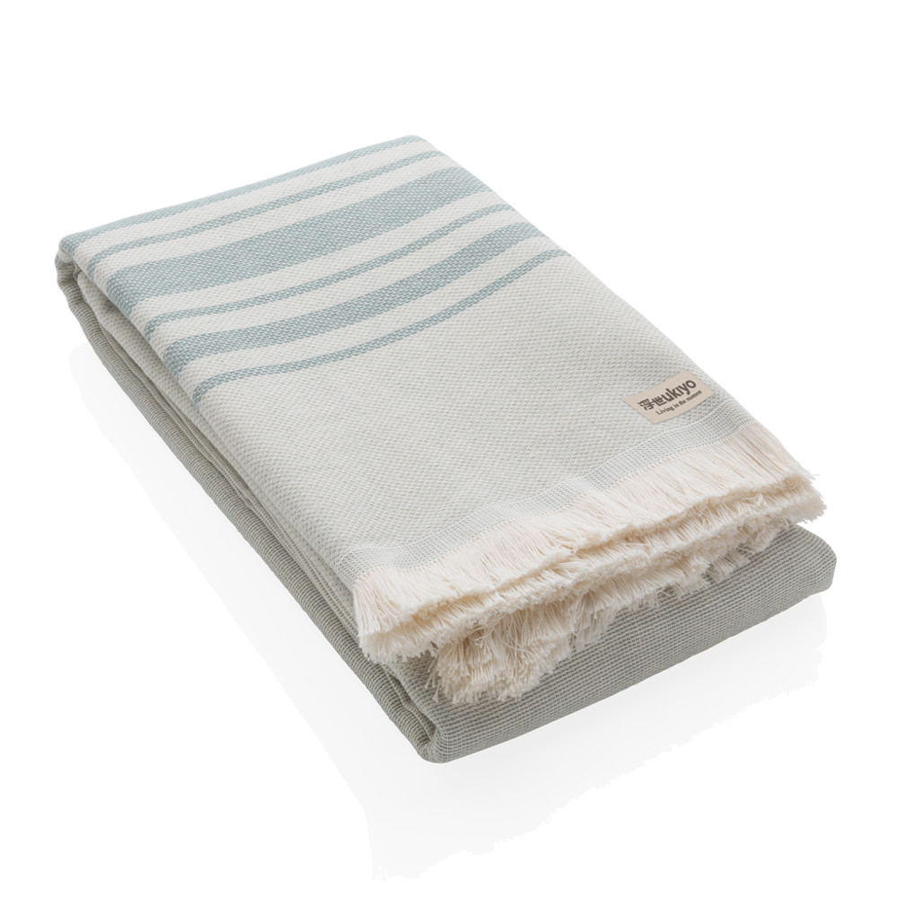Ukiyo Yumiko AWARE™ Hammam Towel 100 x 180cm - green (± PMS 5555)