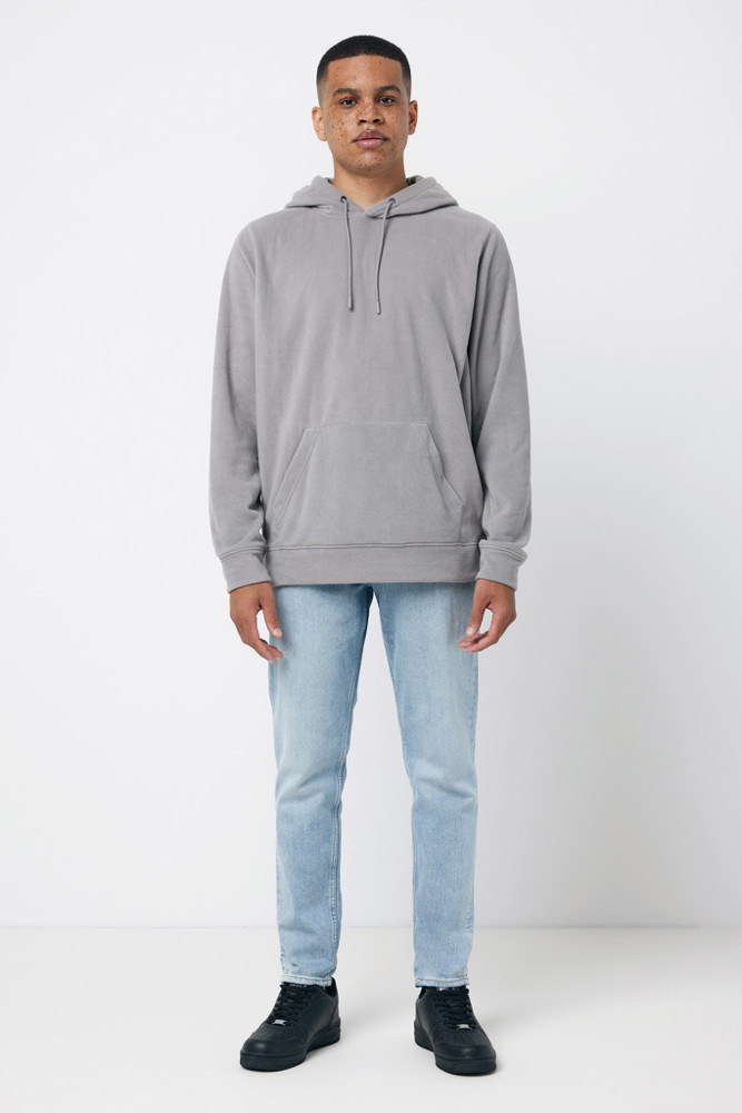 IQONIQ Trivor recycled polyester microfleece hoodie