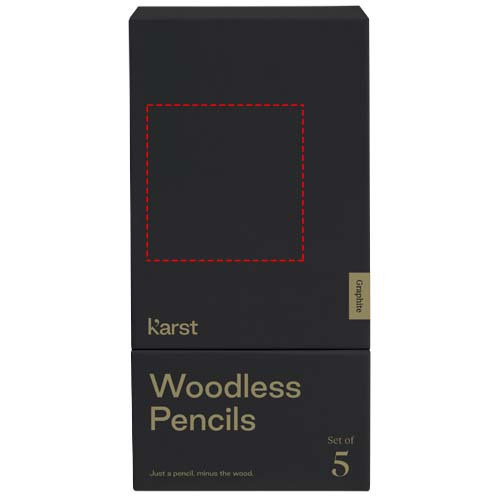 Karst® 5-pack 2B woodless graphite pencils