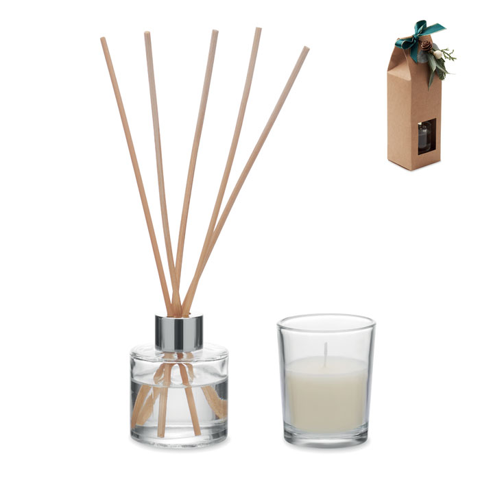 GINGLE - Vanilla diffuser & candle set