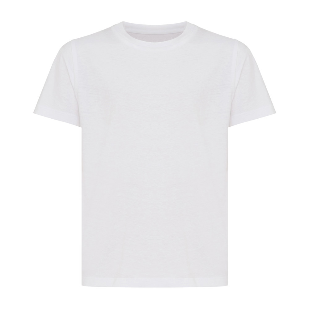 IQONIQ Koli kids lightweight recycled cotton t-shirt - recycled white (± PMS 11-0601 TCX)