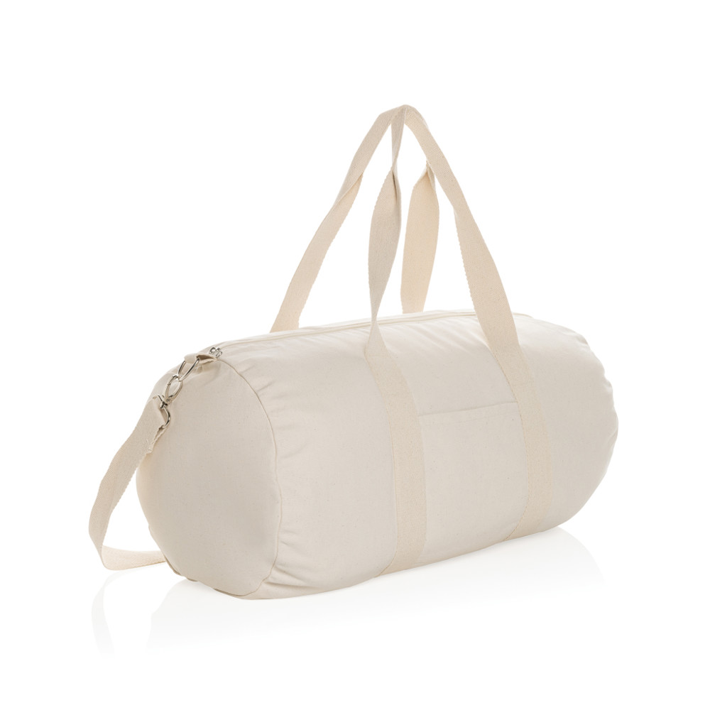 Impact Aware™ 285gsm rcanvas duffel bag undyed - off white (± PMS Natural)