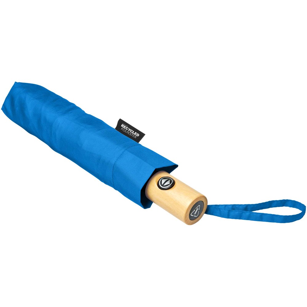 Bo 21" foldable auto open/close recycled PET umbrella