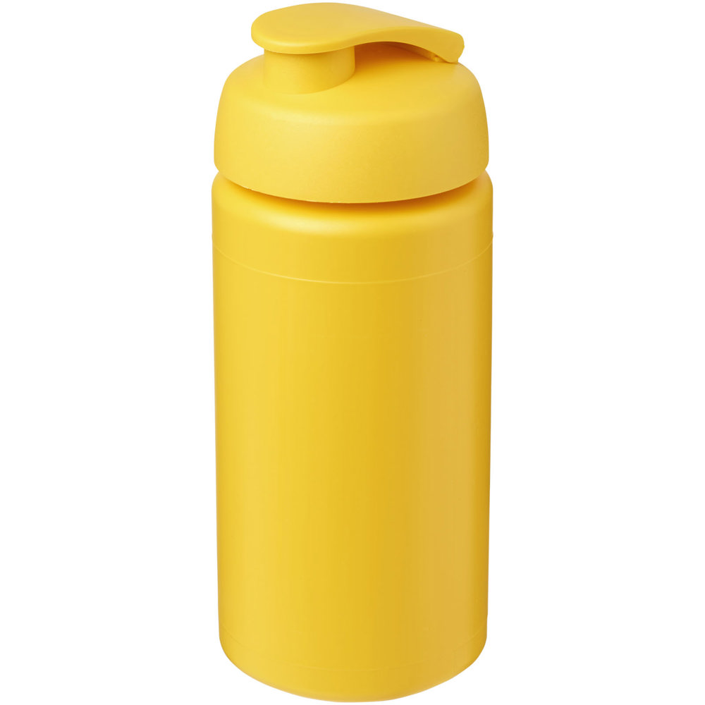 Baseline® Plus grip 500 ml flip lid sport bottle - Yellow