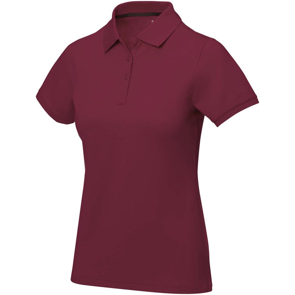 Calgary 200 g/m2 short sleeve women's polo - Burgundy