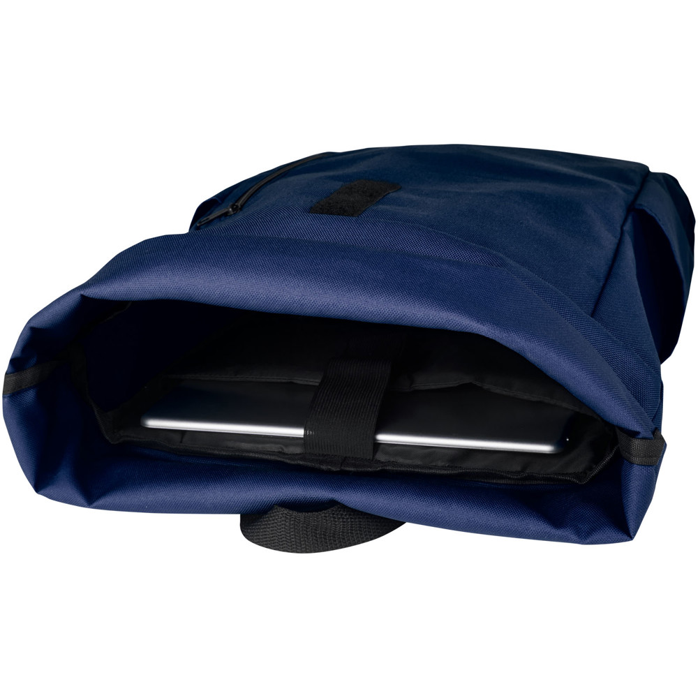 Byron 15.6" GRS RPET roll-top backpack 18L