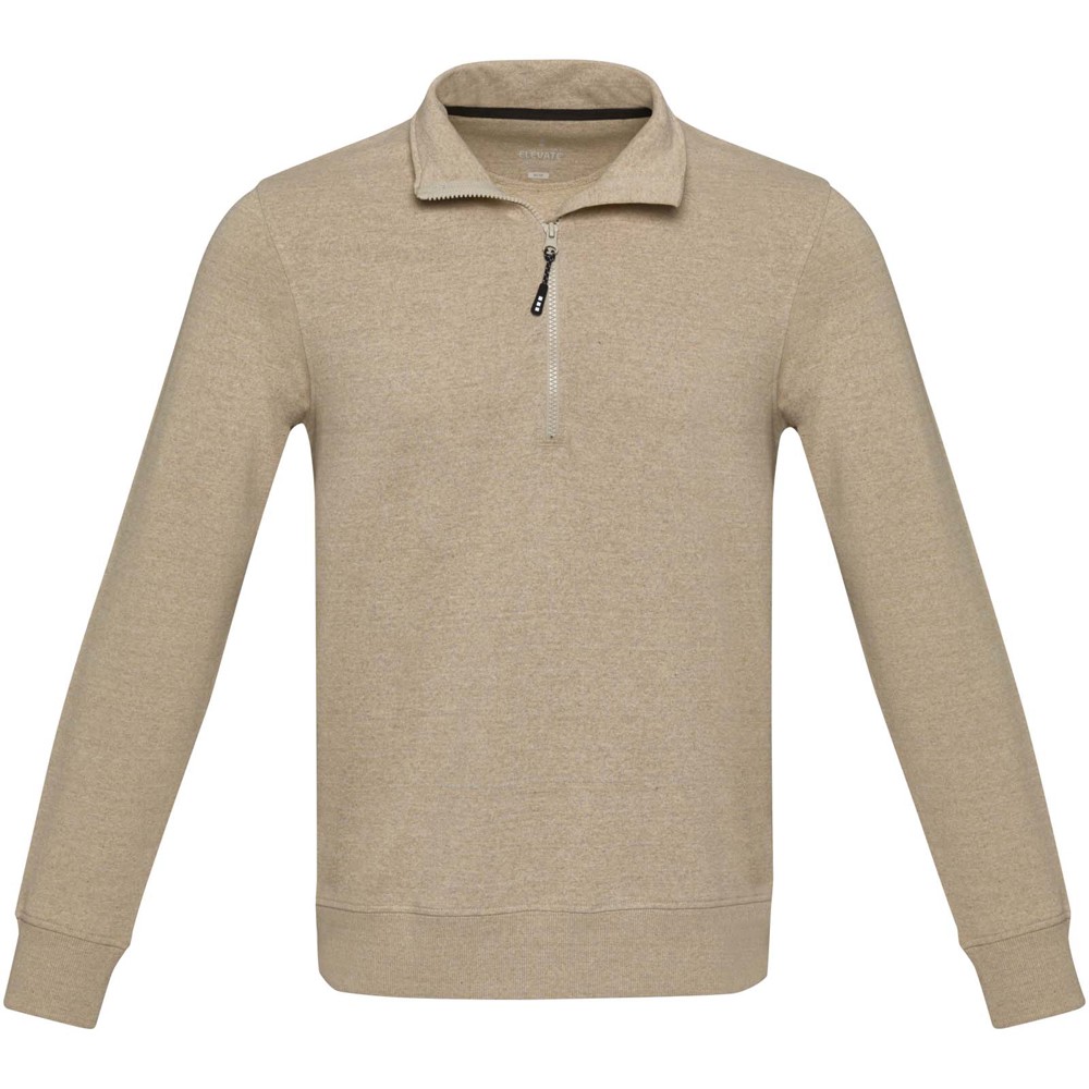 Tin 280 g/m² unisex Aware™ recycled quarter zip sweater 