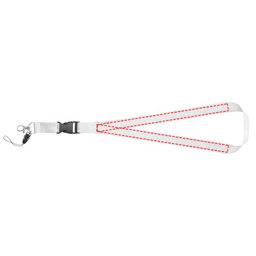 Sagan phone holder lanyard with detachable buckle