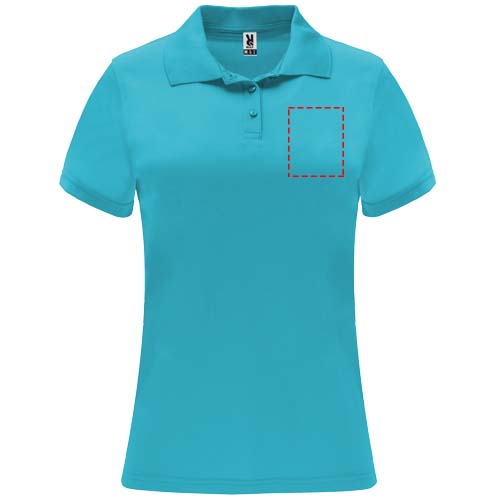 Monzha 150 g/m² short sleeve women's sports polo