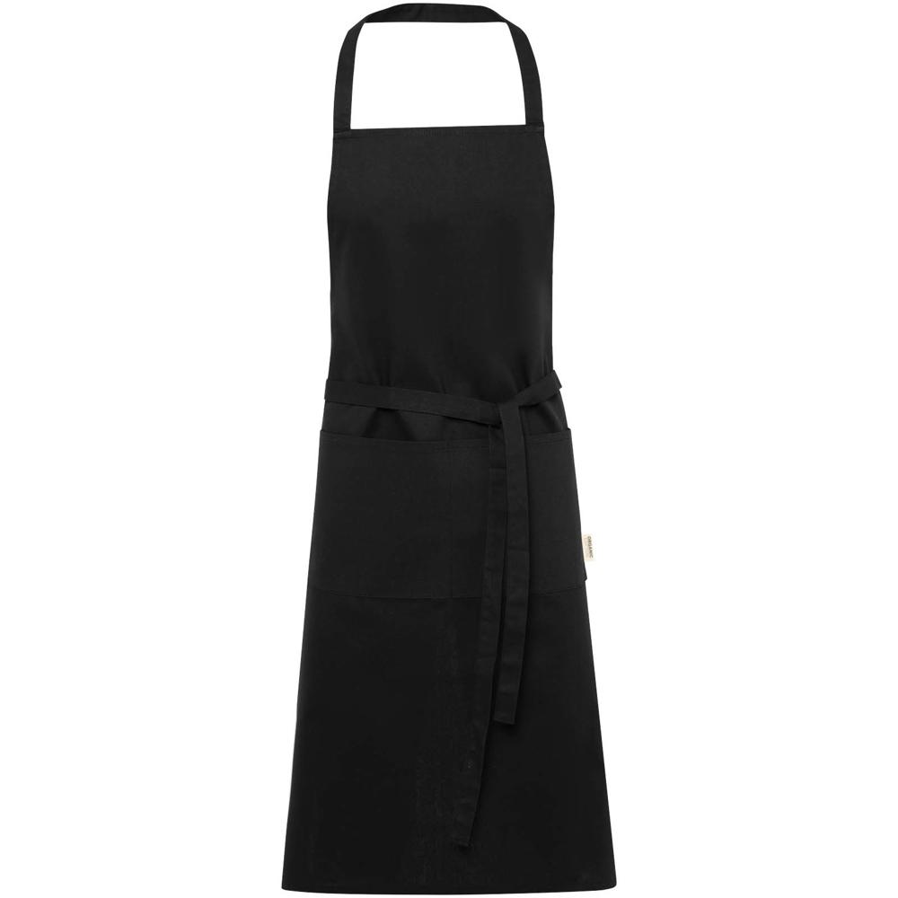 Odisha 200 g/m² OCS organic apron - Black