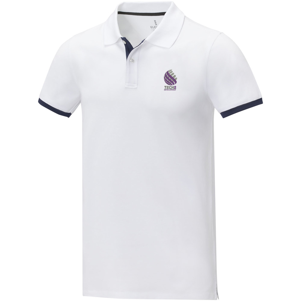 Morgan 200 g/m2 short sleeve men's duotone polo