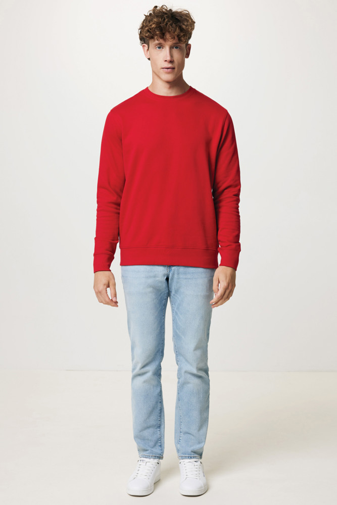 IQONIQ Etosha lightweight recycled cotton crew neck