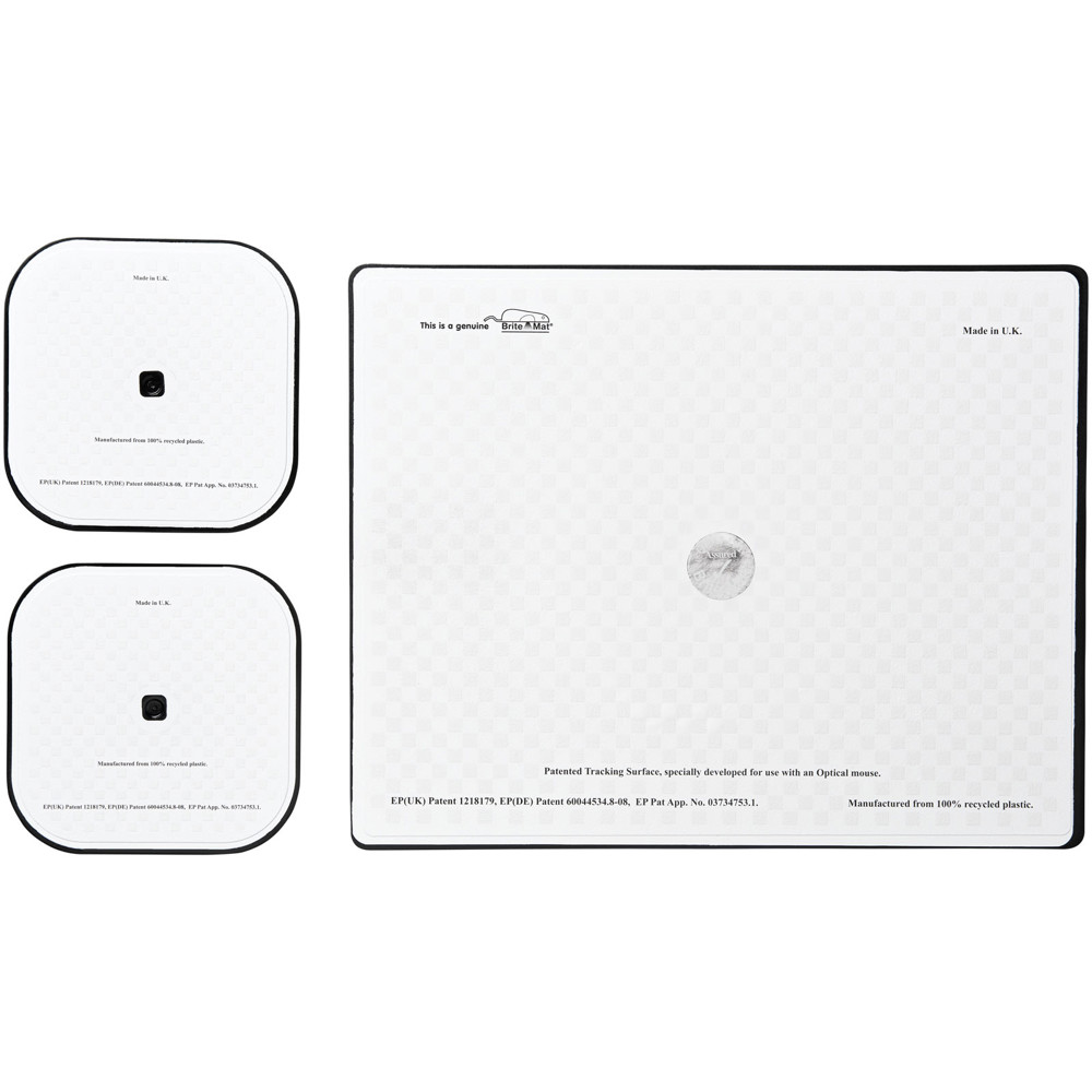 Brite-Mat® mouse mat and coaster set combo 3