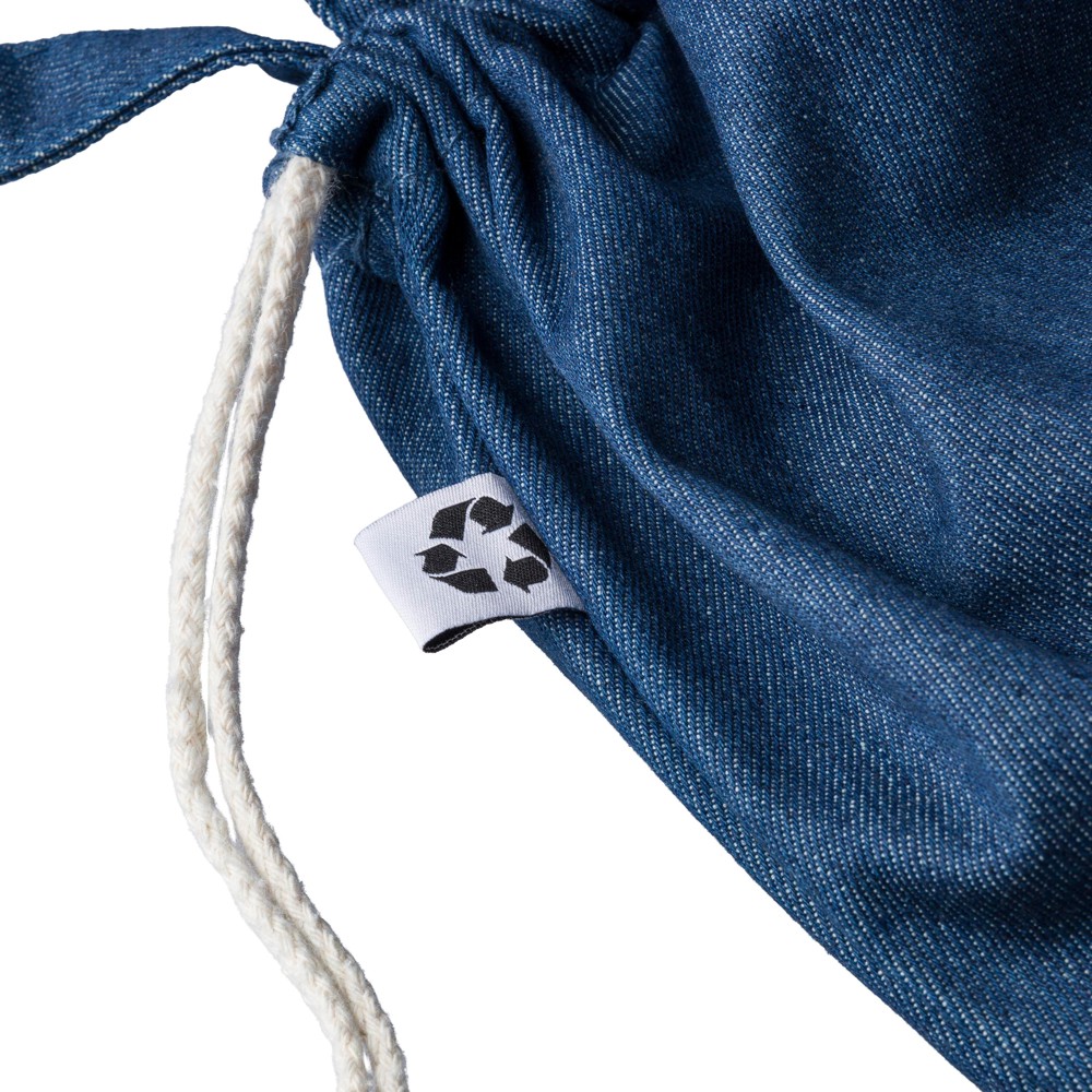 Drawstring bag Dex | Denim | 6.6 l