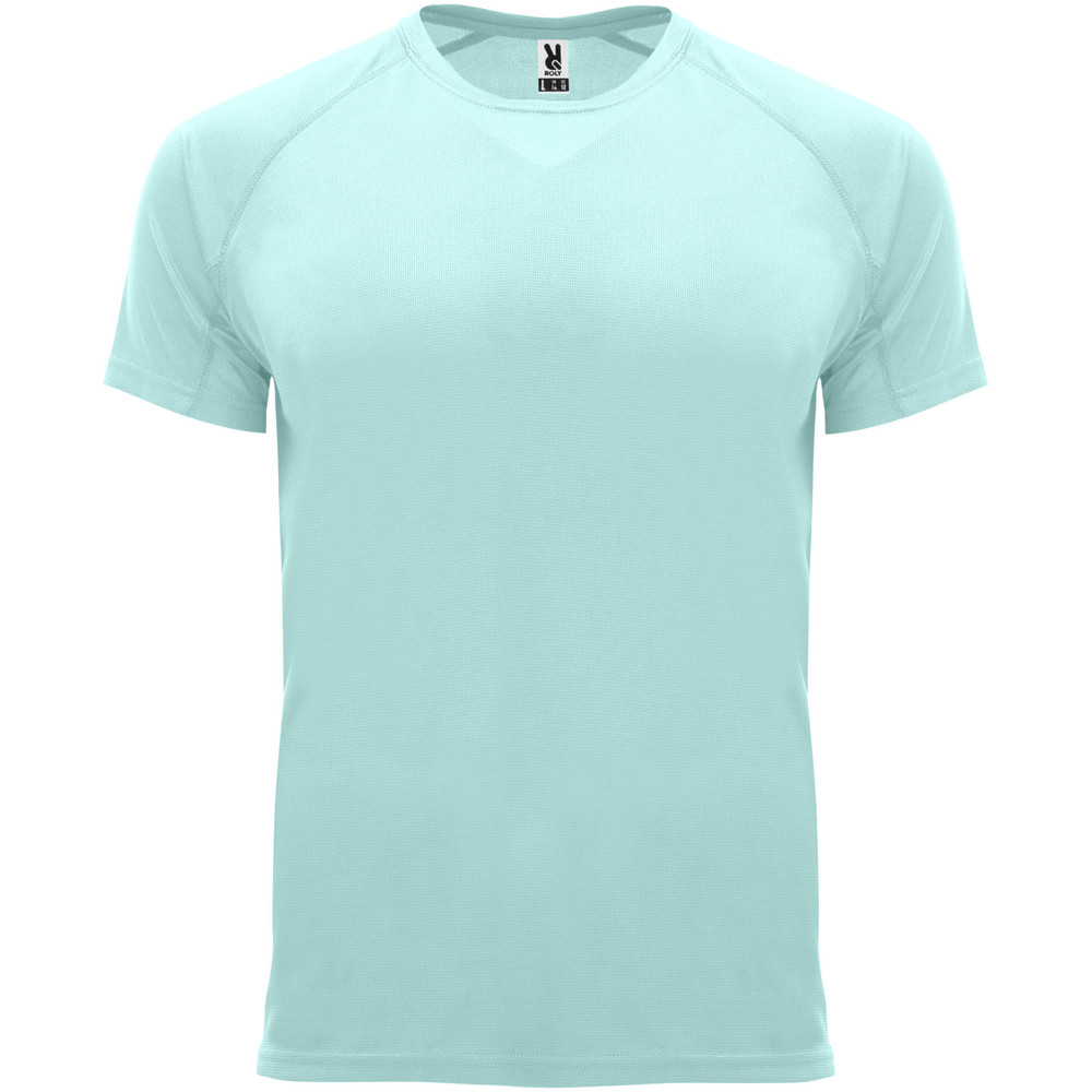 Bahrain 135 g/m2 short sleeve men's sports t-shirt - Mint green