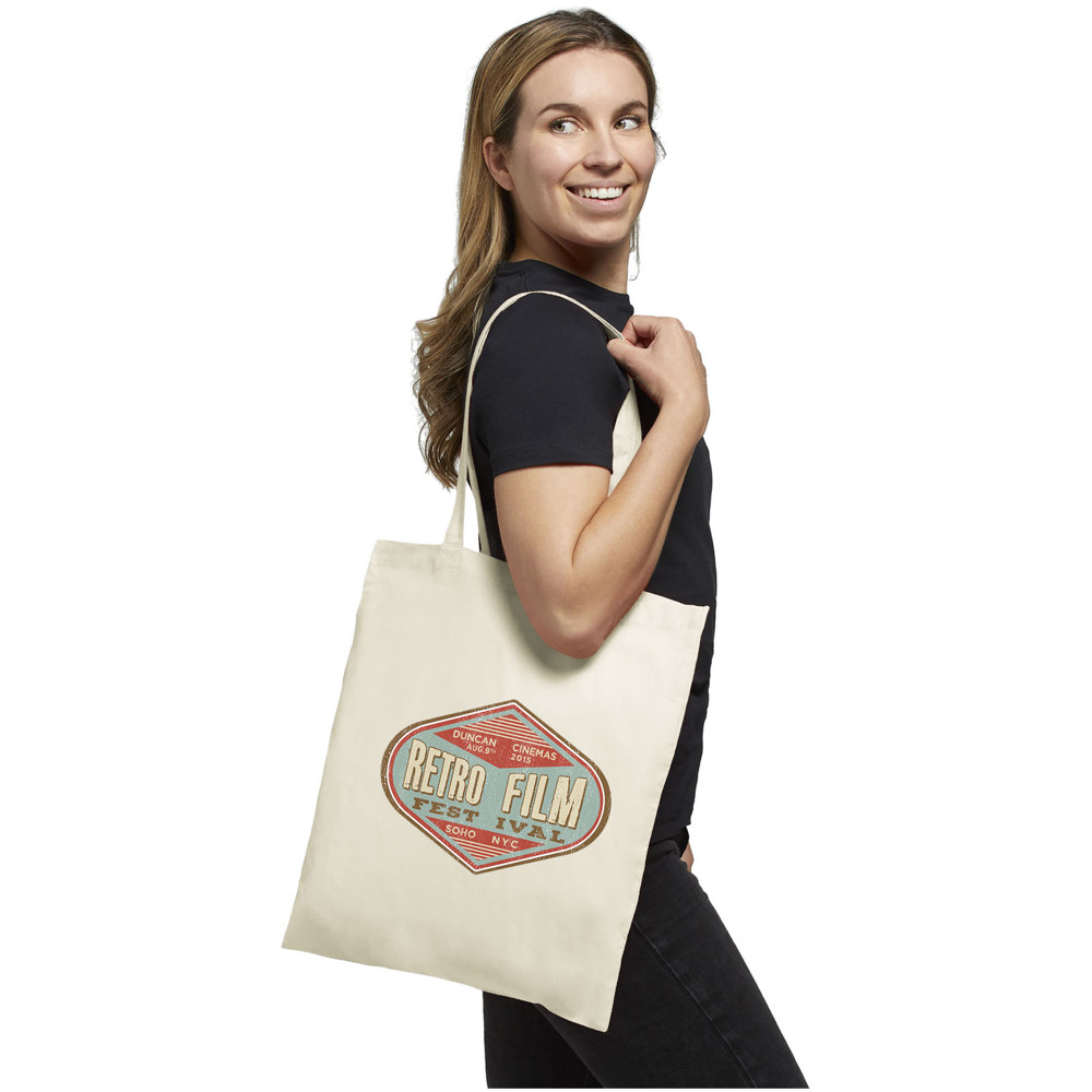 Carolina 100 g/m² cotton tote bag 7L