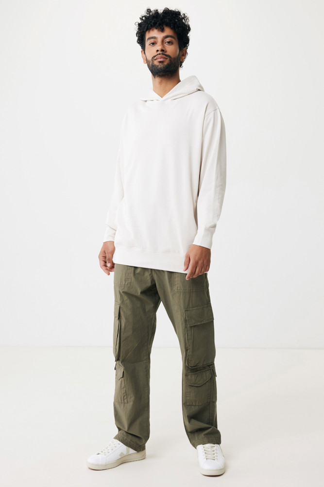 IQONIQ Yengo recycled cotton hoodie with sidepockets