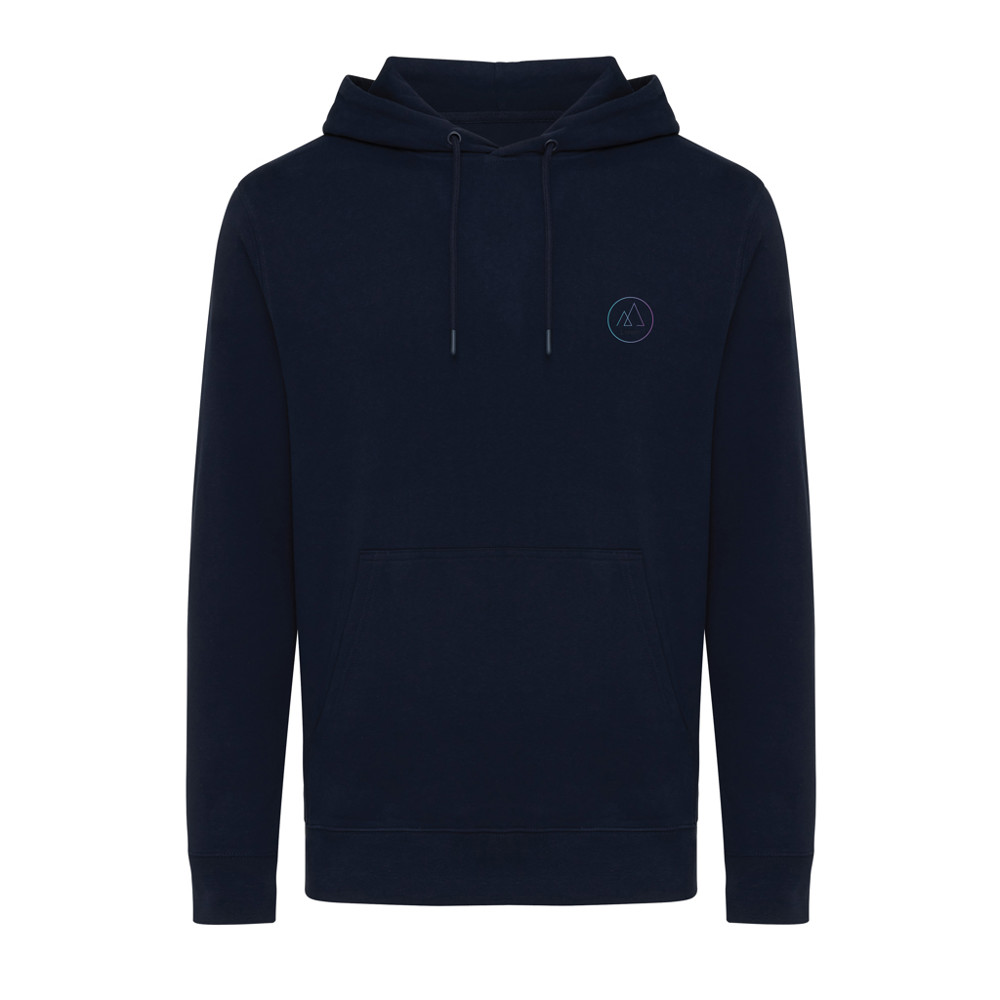 IQONIQ Rila lightweight recycled cotton hoodie