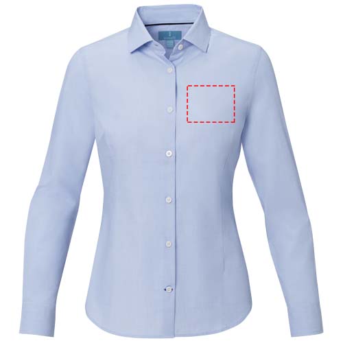 Cuprite long sleeve women's organic shirt