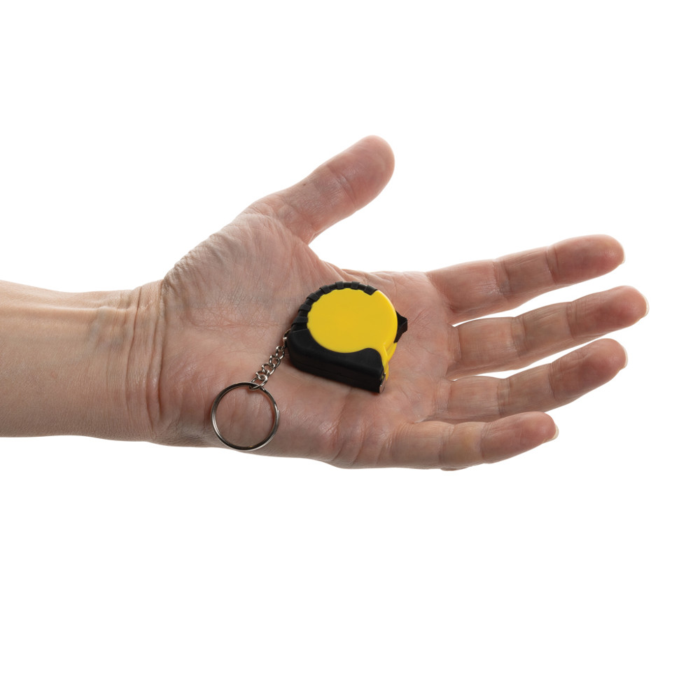 MeasureMate RCS reycled ABS 1 meter tape keychain