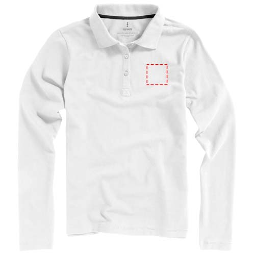 Calgary 180 g/m2 long sleeve women's polo