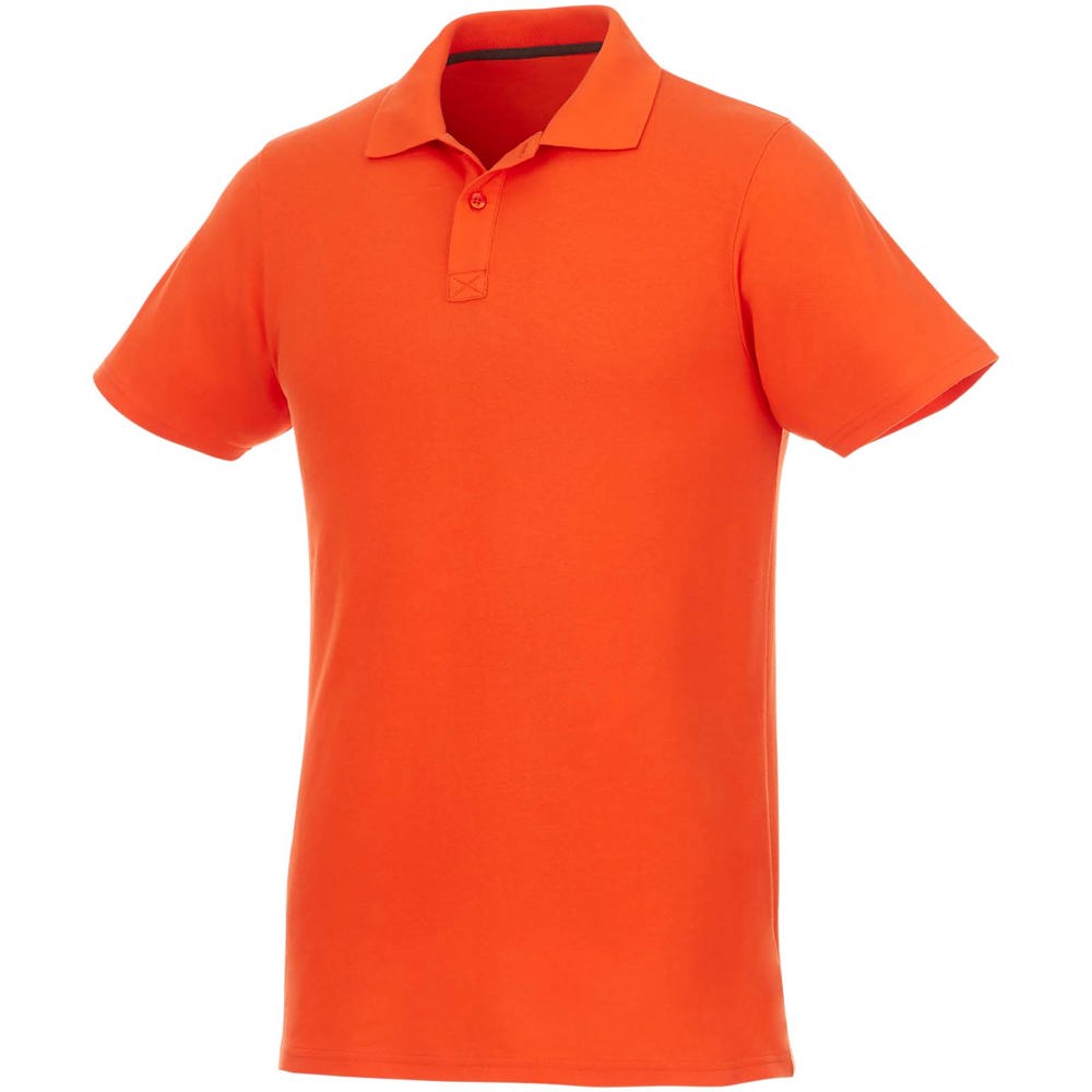 Helios 180 g/m2 short sleeve men's polo - Orange