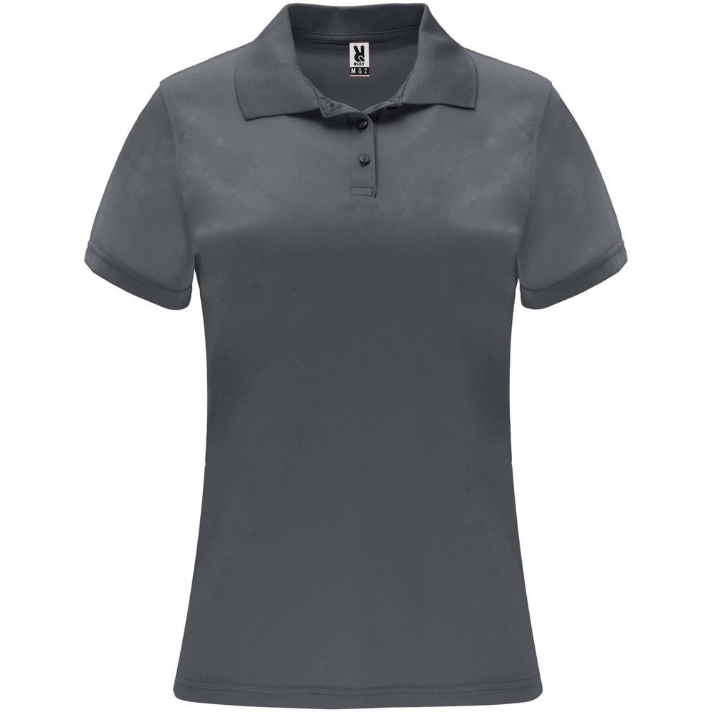 Monzha 150 g/m² short sleeve women's sports polo - Lead