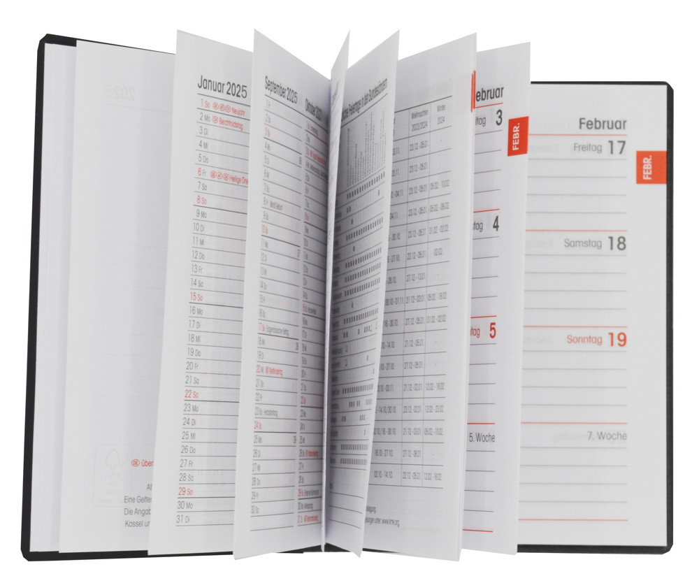 Henkel Pocket Calendar Black