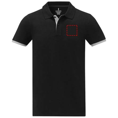 Morgan 200 g/m2 short sleeve men's duotone polo