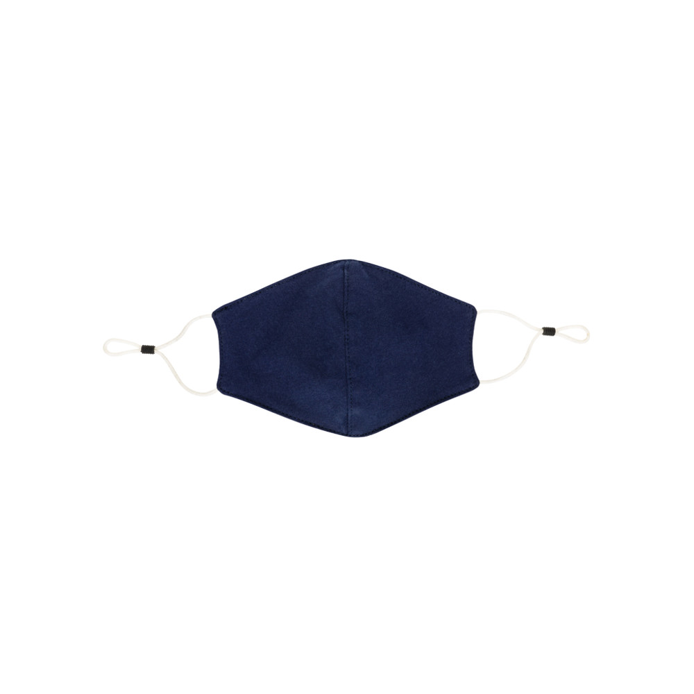 Reusable 2-ply cotton face mask - navy (± PMS 533 C)