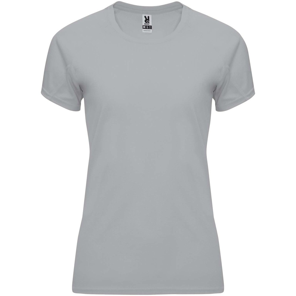 Bahrain 135 g/m2 short sleeve women's sports t-shirt - Grey