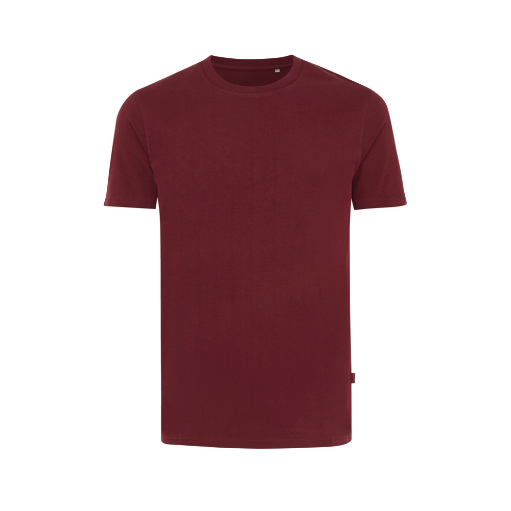 IQONIQ Bryce recycled cotton t-shirt - burgundy (± PMS 19-1724TCX)