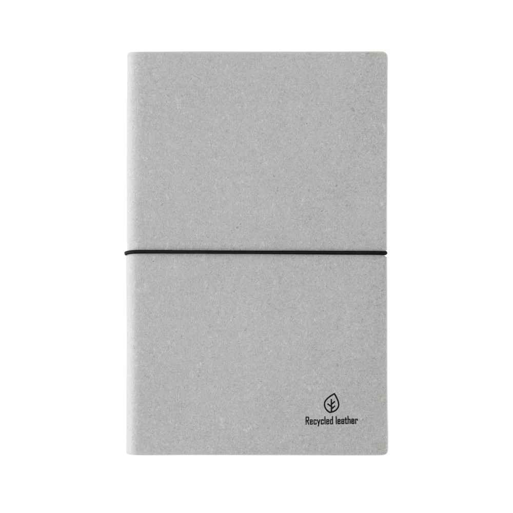 A5 GRS recycled leather notebook
