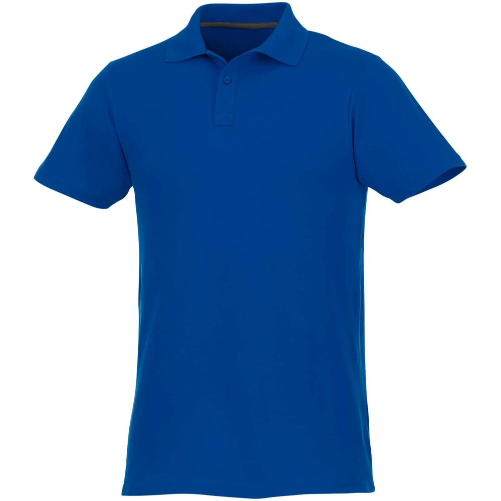 Helios 180 g/m2 short sleeve men's polo - Blue