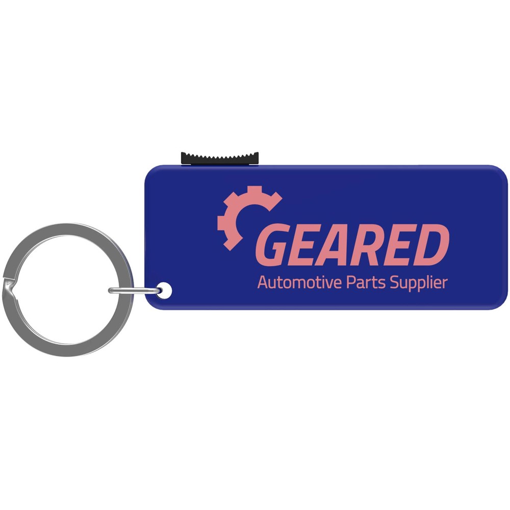 Rove recycled tyre tread check keychain