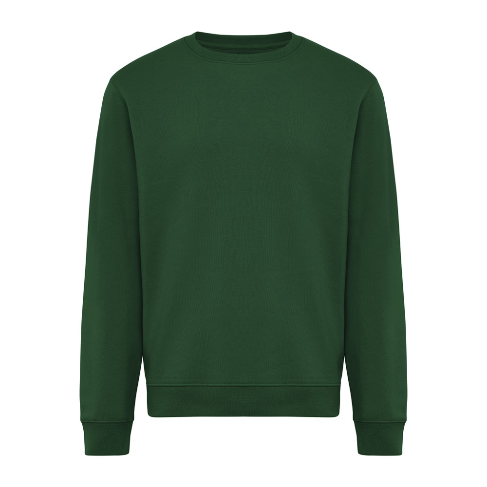 IQONIQ Torla recycled cotton crew neck - forest green (± PMS 19-5920TCX)