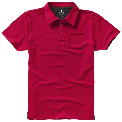 Markham 200 g/m2 short sleeve men's stretch polo