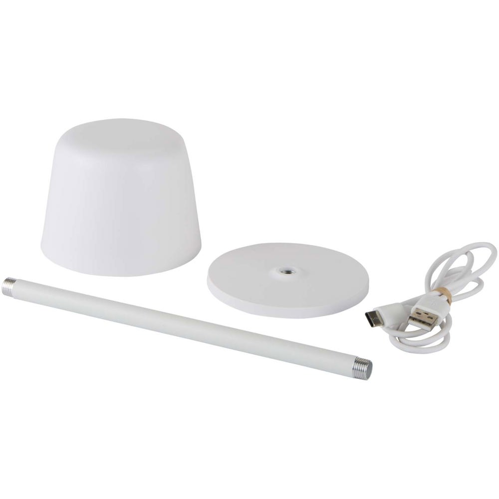 Alya rechargeable dimmable table lamp with 3 light modes