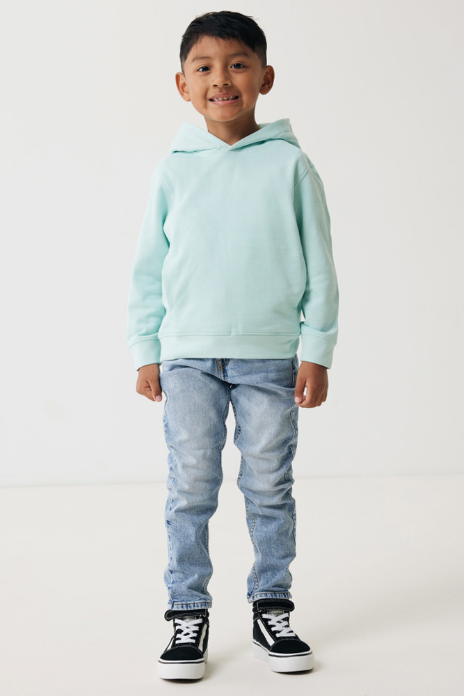 IQONIQ Yengo kids recycled cotton hoodie with sidepockets