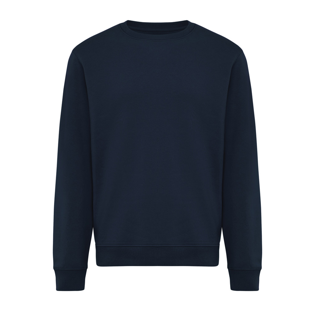 IQONIQ Torla recycled cotton crew neck - navy (± PMS 19-3923TCX)