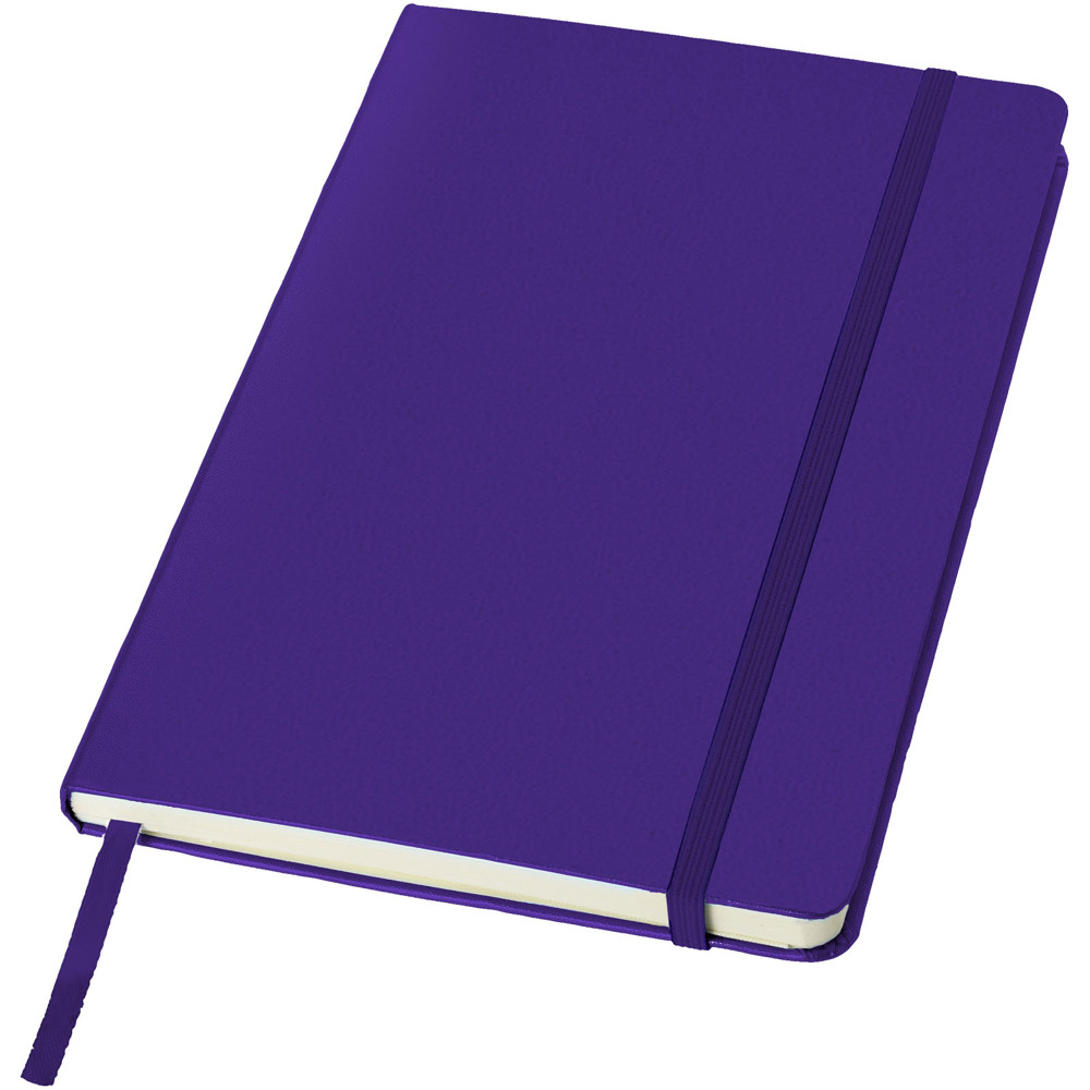 Classic A5 hard cover notebook - Purple