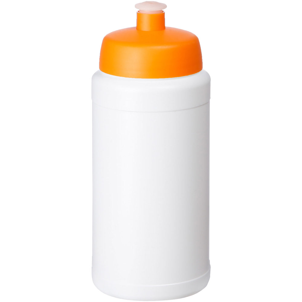Baseline® Plus 500 ml bottle with sports lid - White, Orange