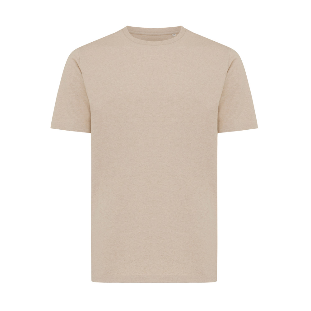IQONIQ Sierra lightweight recycled cotton t-shirt - light heather brown (± PMS light heather brown)