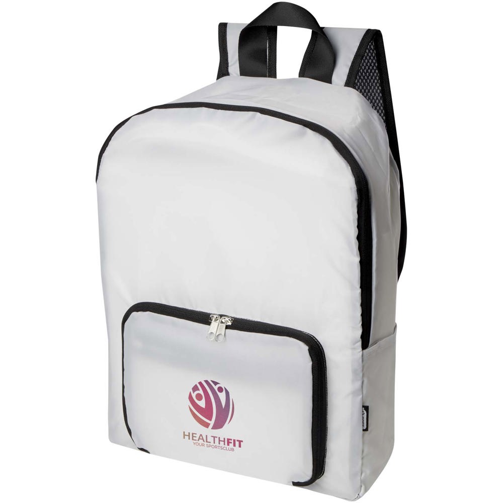EcoFold RPET foldable backpack 15L