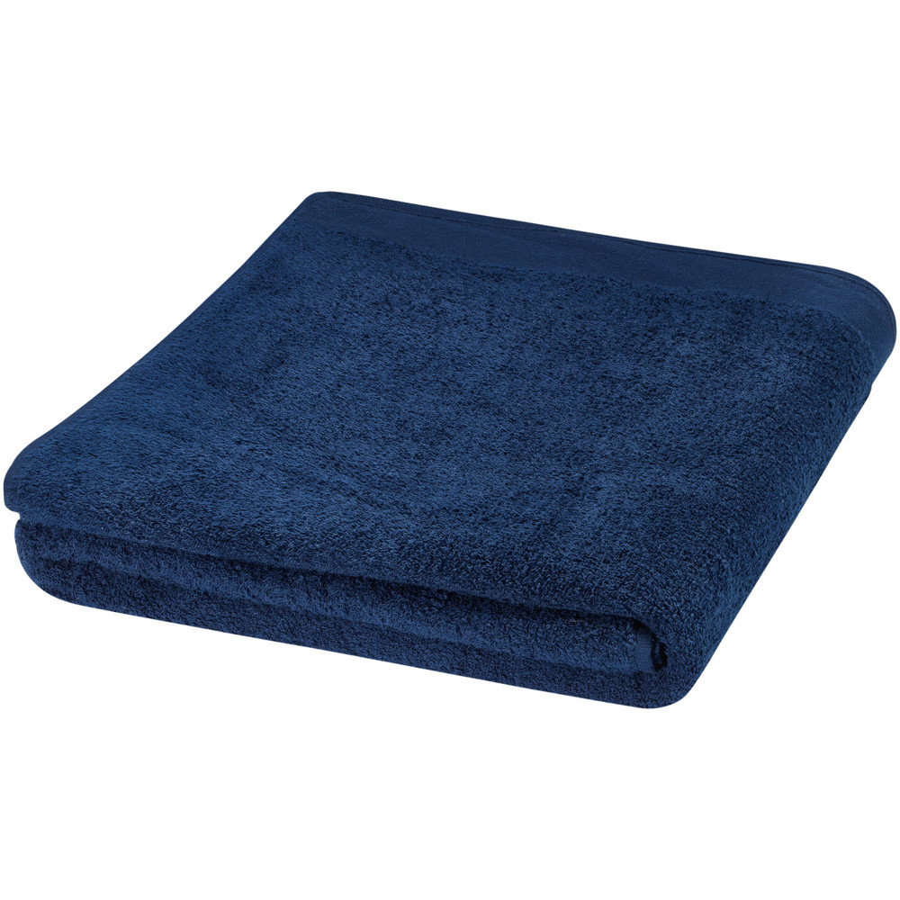 Riley 550 g/m² cotton towel 100x180 cm - Navy