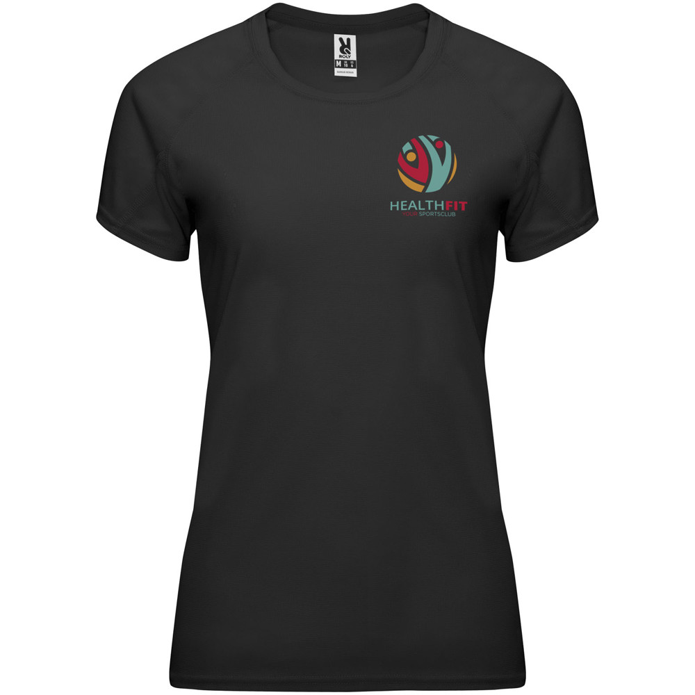 Bahrain 135 g/m2 short sleeve women's sports t-shirt