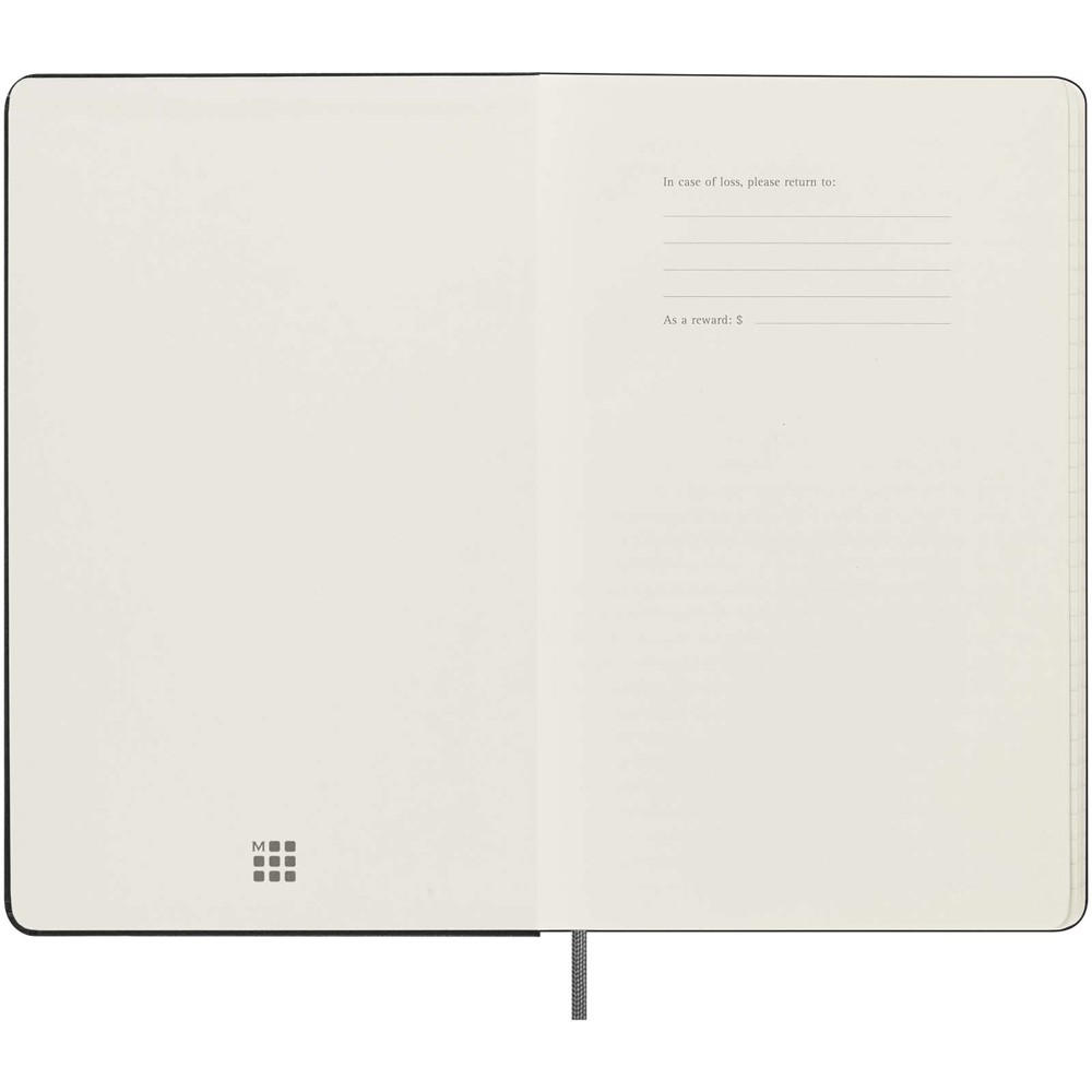 Moleskine hard cover undated L weekly planner