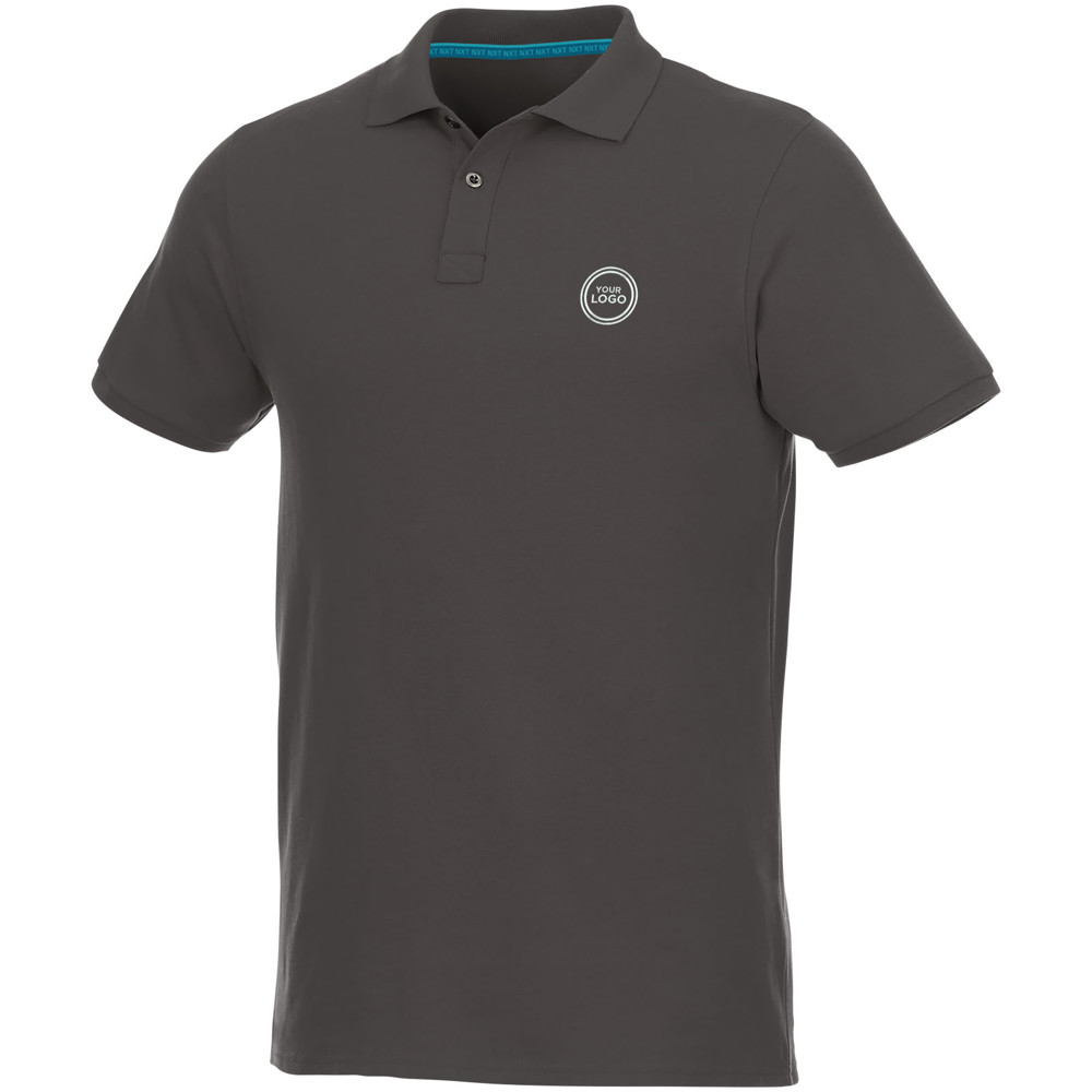 Beryl short sleeve men's organic recycled polo