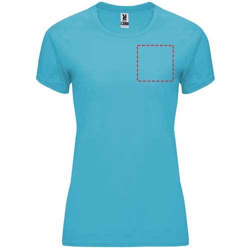 Bahrain 135 g/m2 short sleeve women's sports t-shirt