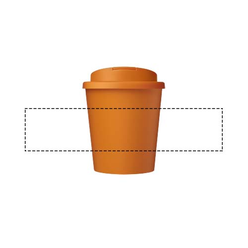 Americano® Espresso Eco 250 ml recycled tumbler with spill-proof lid 